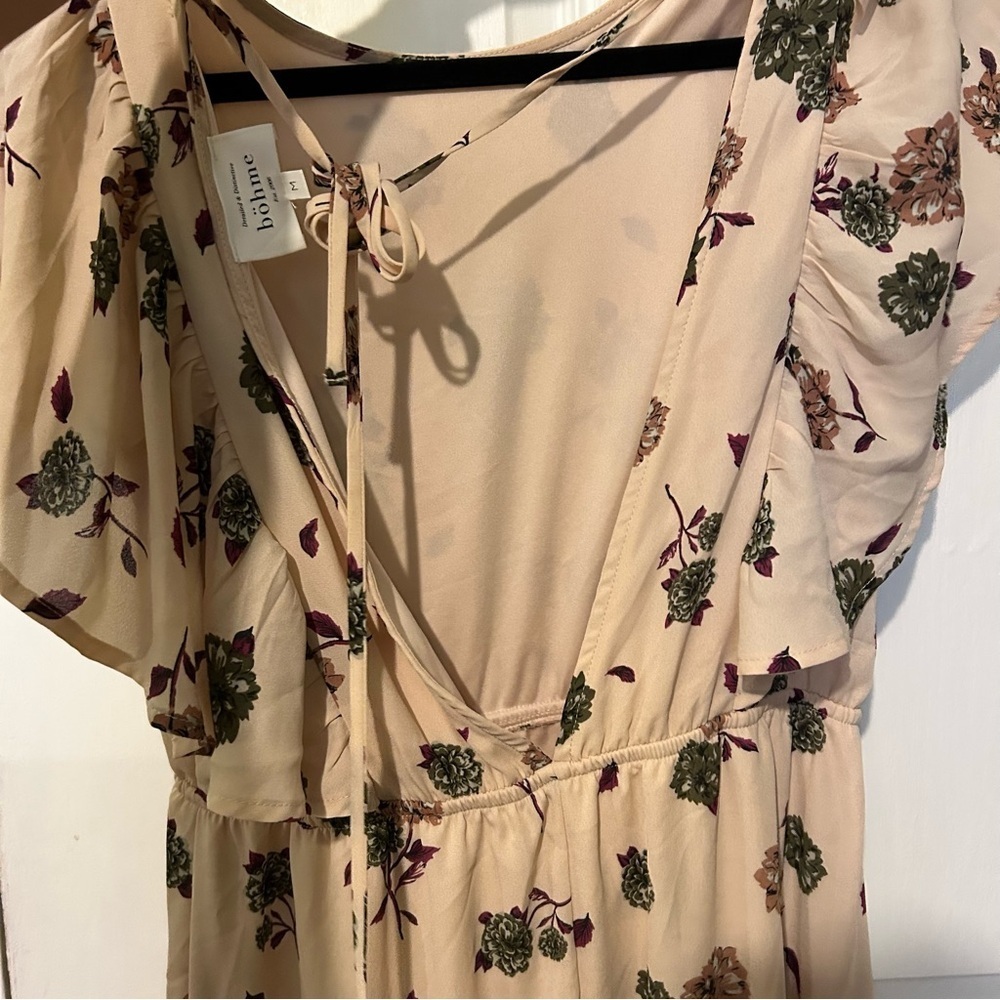 Bohme Flowy Maxi Dress sz M - Picture 10 of 14